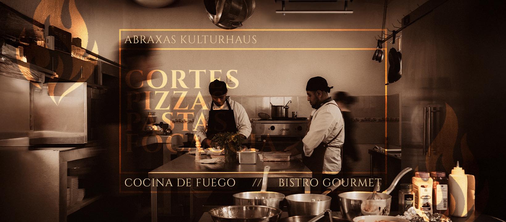 Interior y cocina de Abraxas Kulturhaus